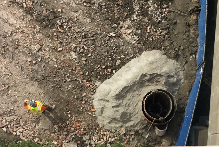 Vista Tower caissons