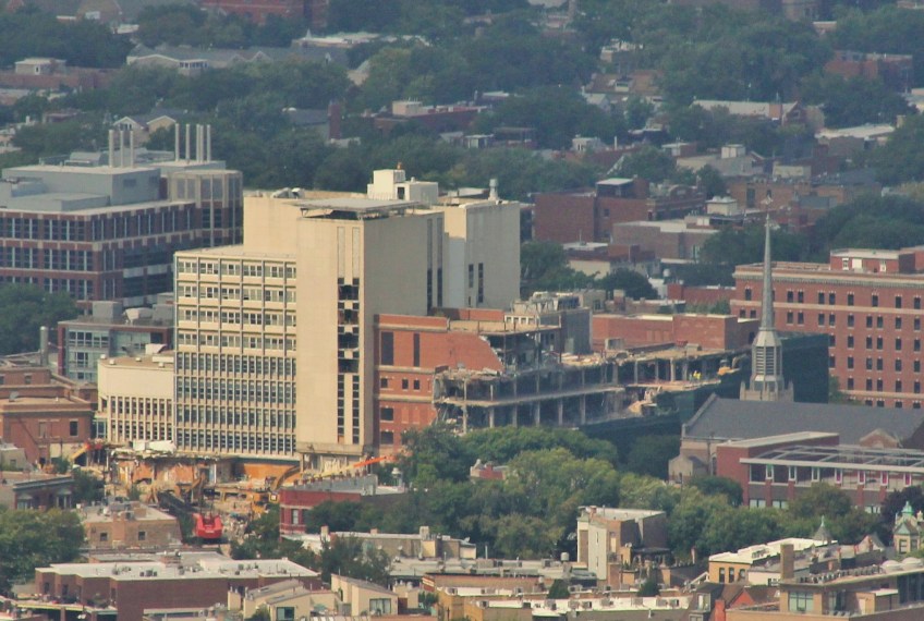 Children's Memorial Hospital demolition