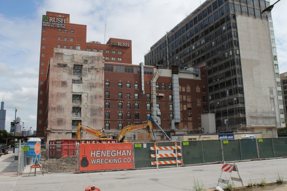 Rush Medical Center demolition