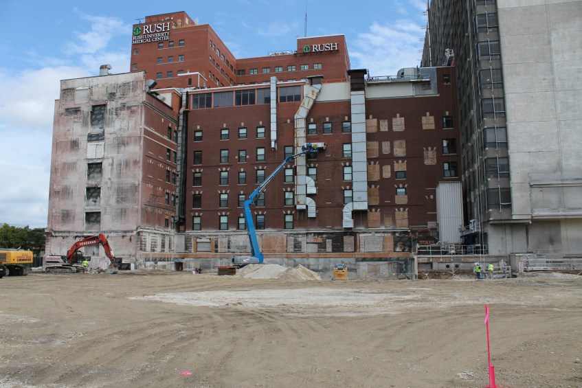 Rush Medical Center demolition