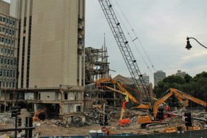 Children's Memorial Hospital demolition