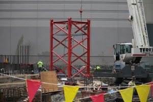 465 North Park tower crane