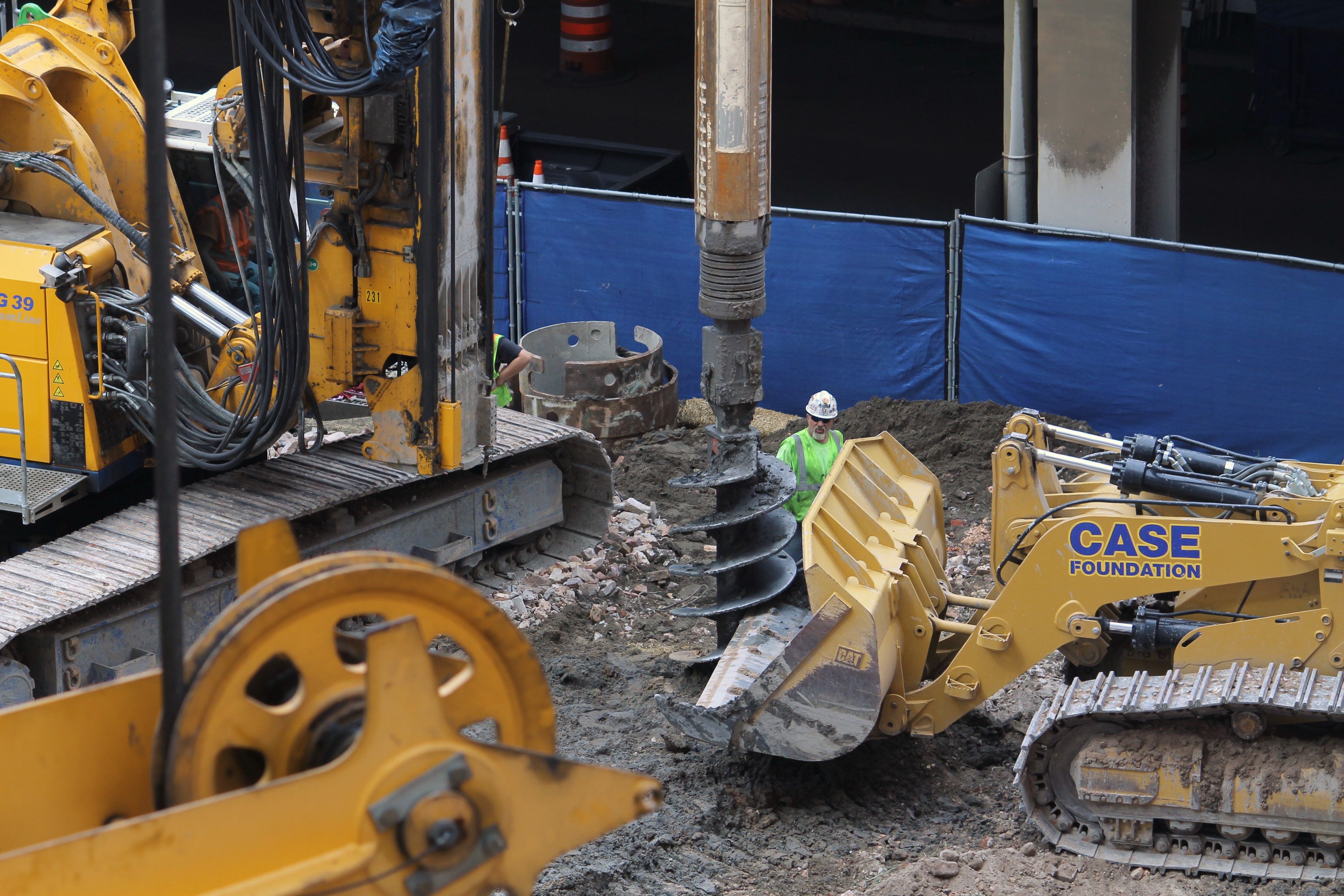 Vista Tower caissons