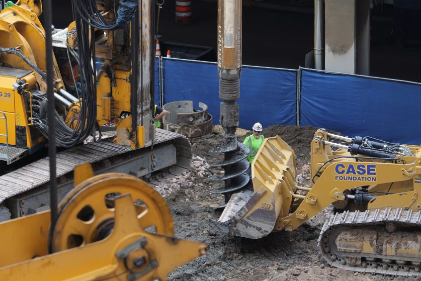 Vista Tower caissons