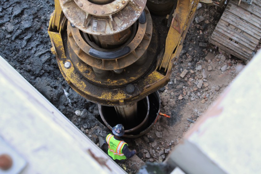 Vista Tower caissons