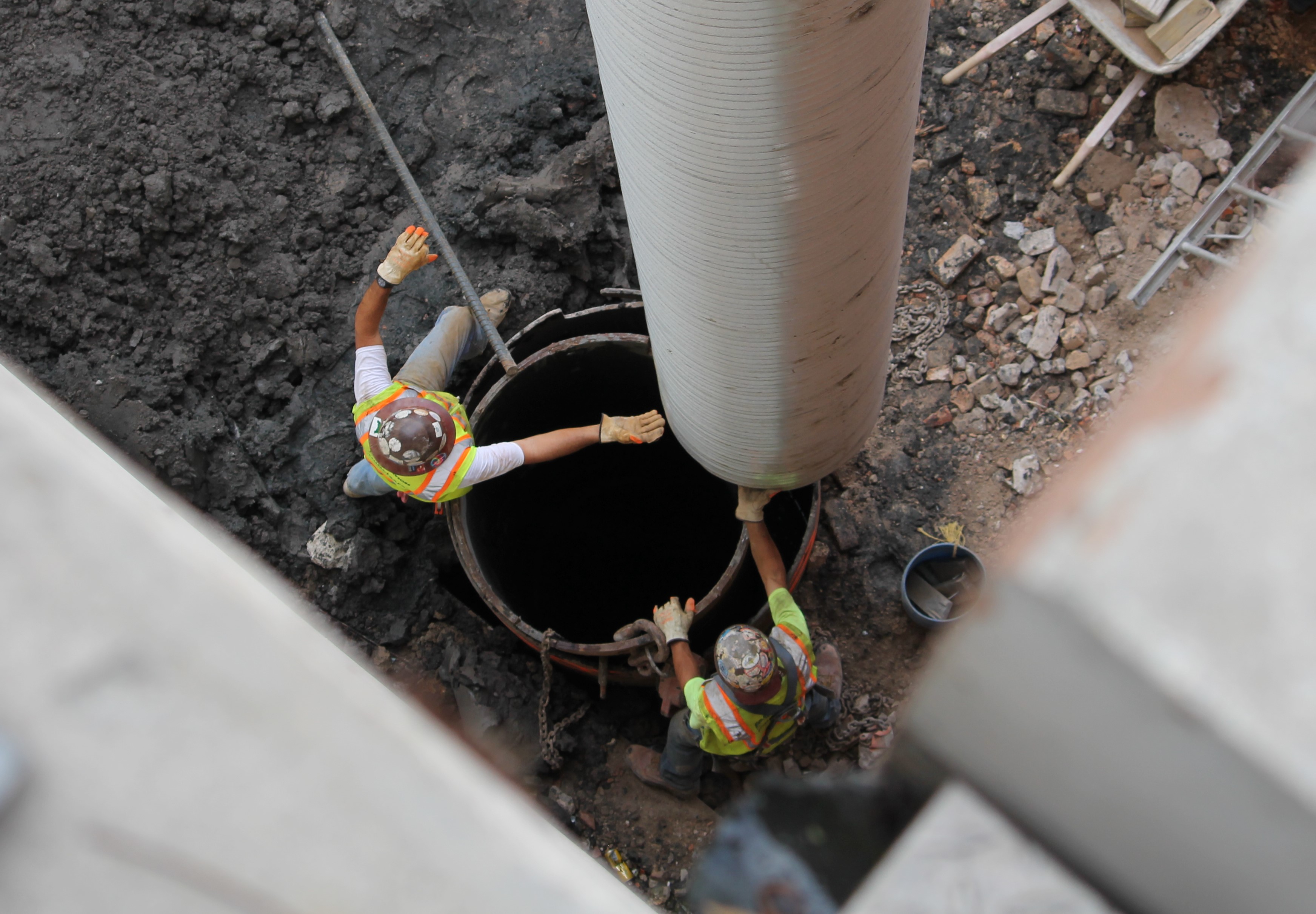 Vista Tower caissons