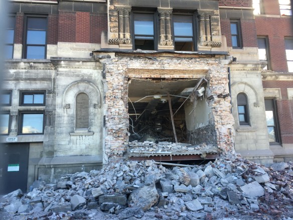 Rush Medical Center demolition