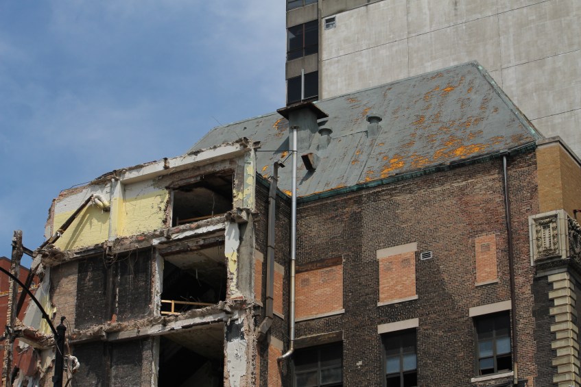 Rush Medical Center demolition