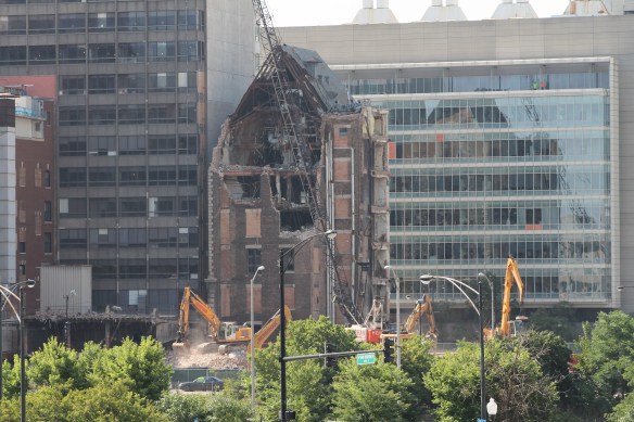 Rush Medical Center demolition
