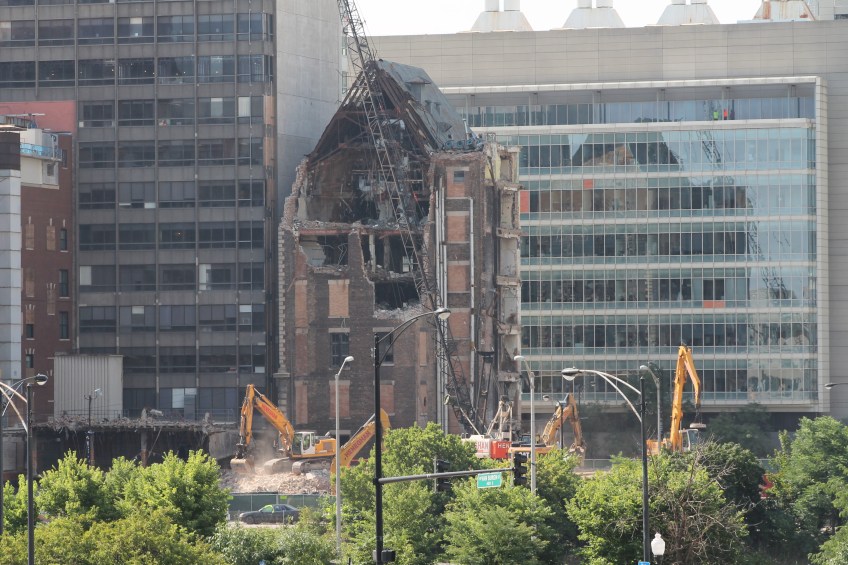Rush Medical Center demolition