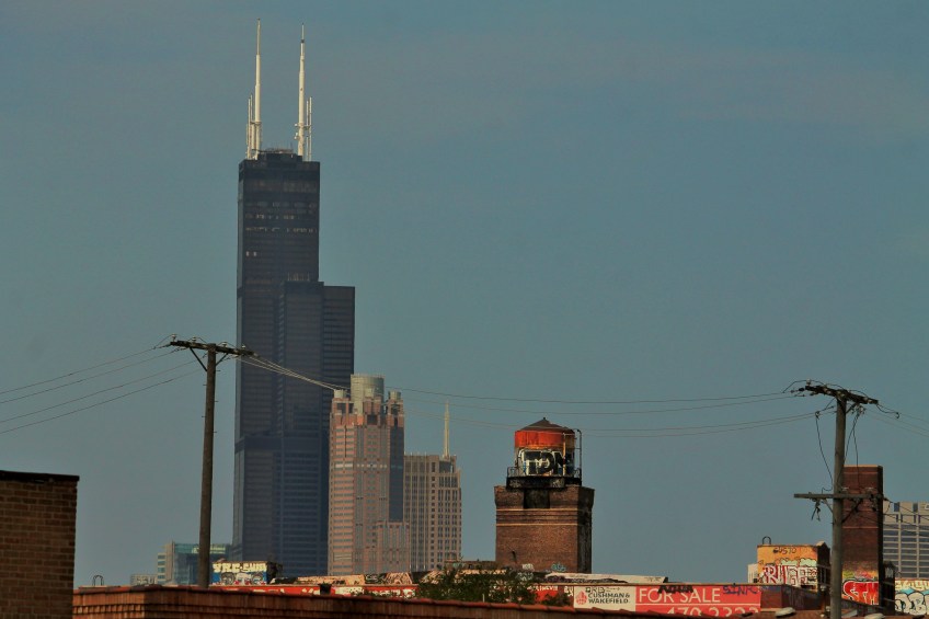 water tank 2210 South Grove