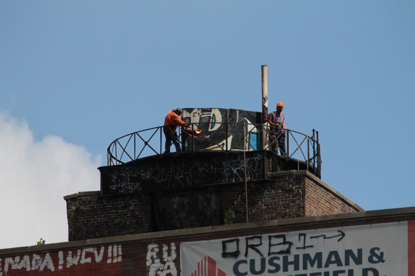 water tank 2210 South Grove