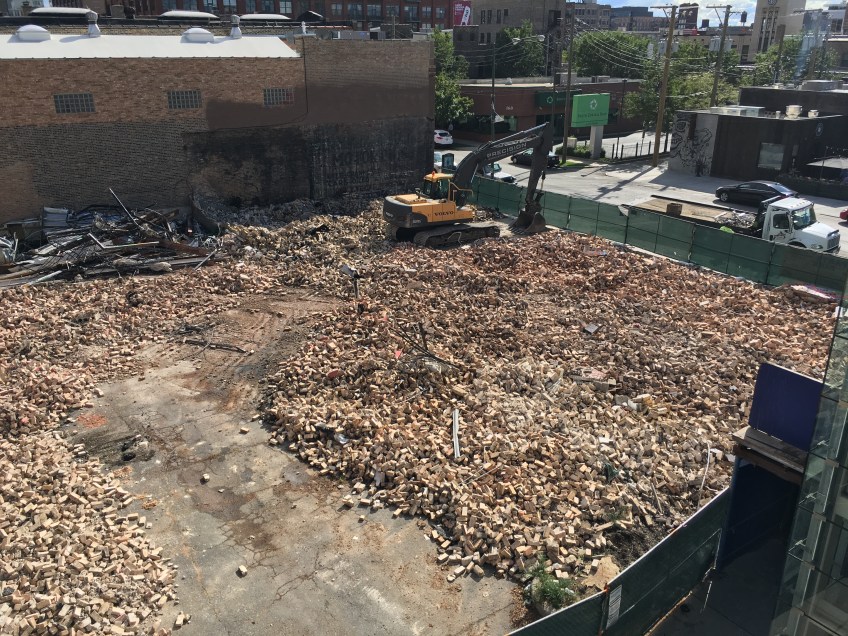 177 North Morgan demolition