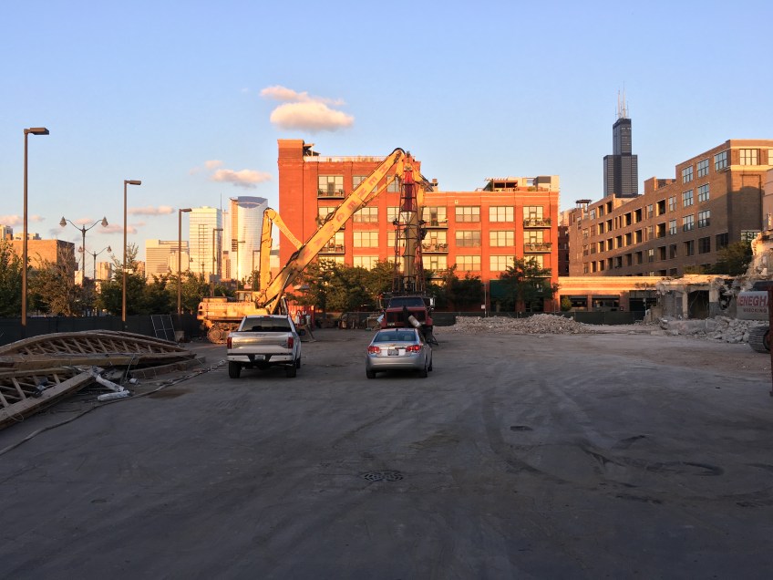 Harpo Studios demolition