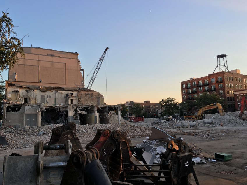 Harpo Studios demolition