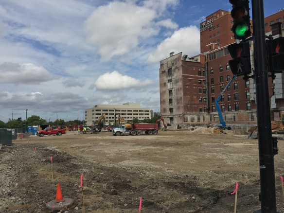 Rush Medical Center demolition