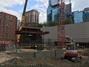 465 North Park tower crane