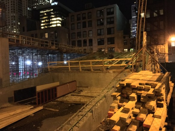 625 West Adams at night