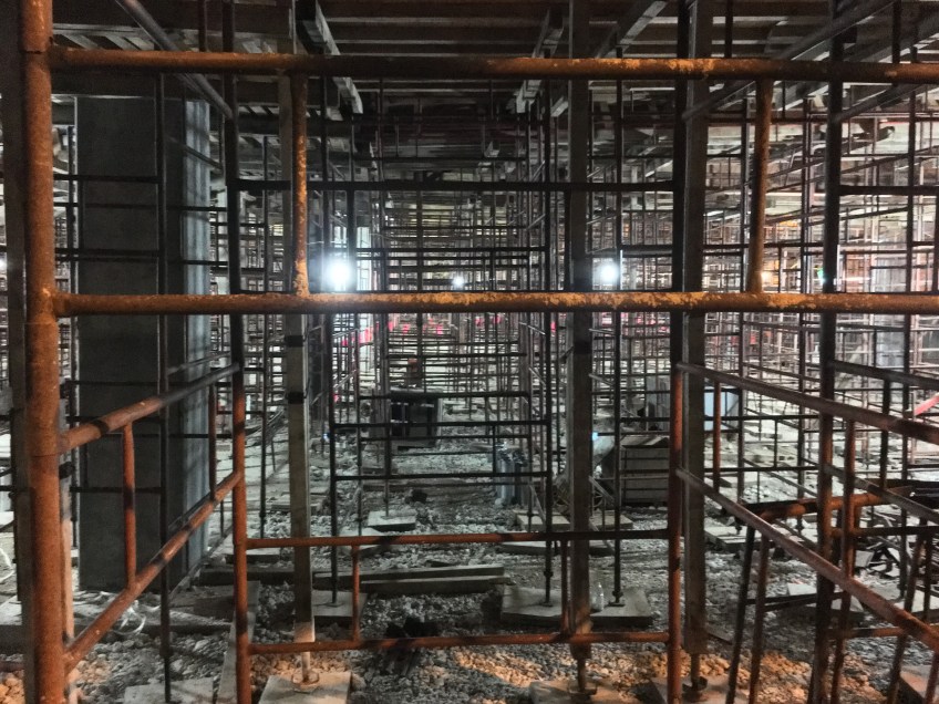 625 West Adams at night