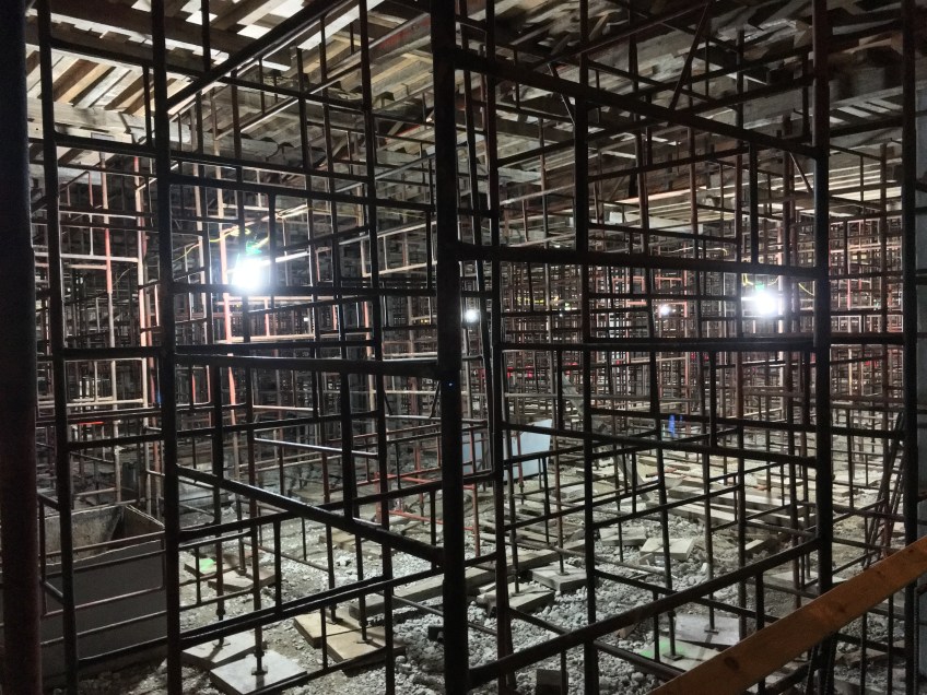 625 West Adams at night