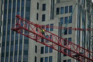 465 North Park tower crane