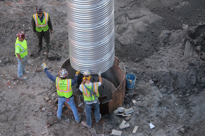 Vista Tower caissons