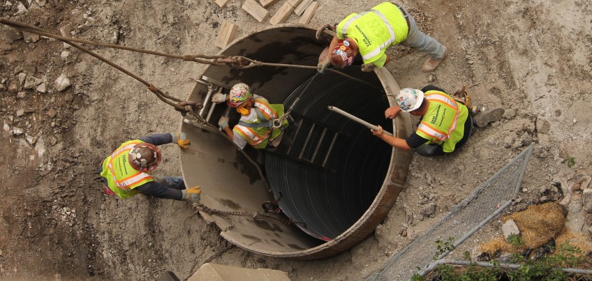 Vista Tower caissons