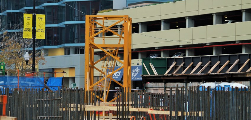 One Bennett Park tower crane