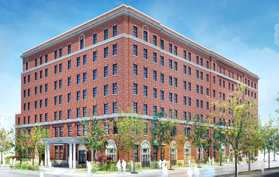 Crains' render 700 West Fullerton