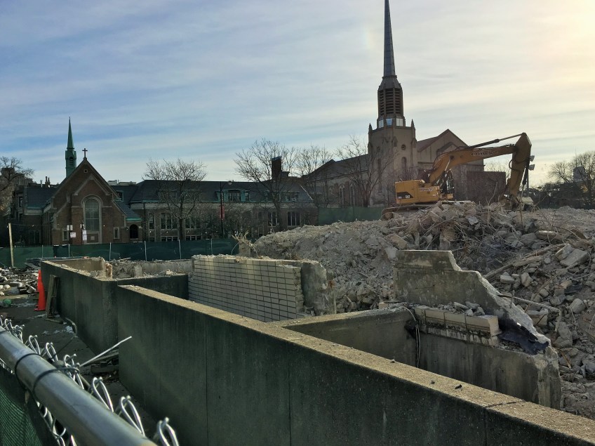 Children's Memorial Hospital demolitions