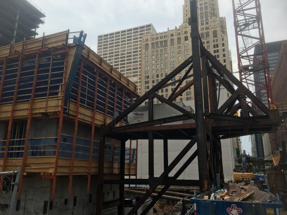 151 North Franklin tower crane