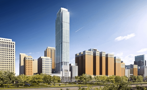 Essex on the Park demolition