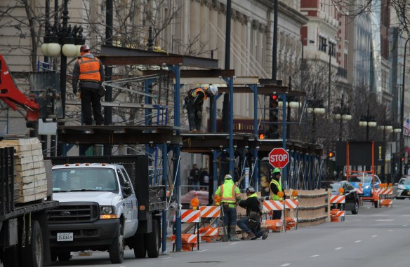 Essex on the Park demolition