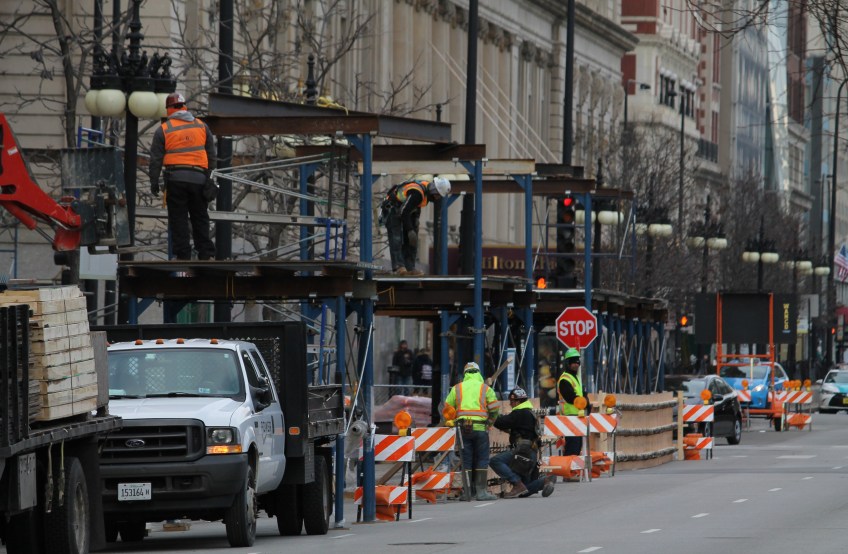 Essex on the Park demolition