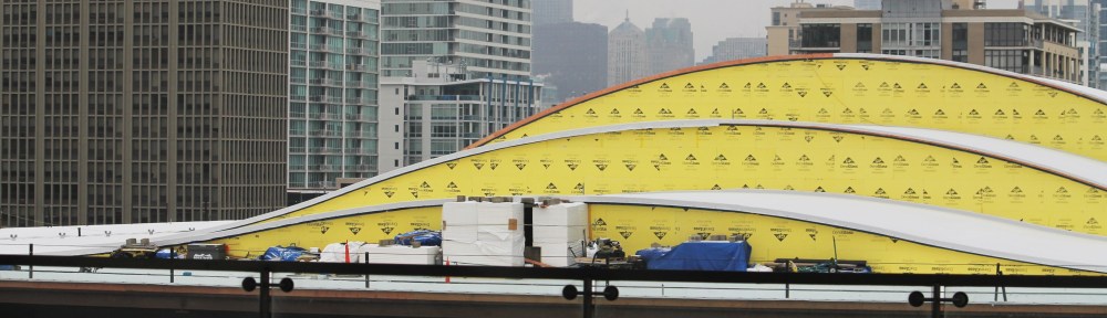 Wintrust Arena roof
