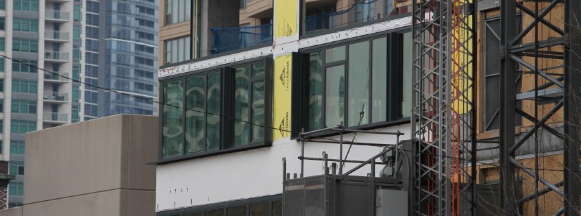 165 North Desplaines glass