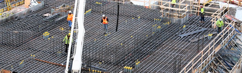 Wanda Vista Tower concrete pour