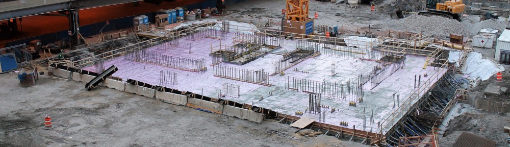Wanda Vista Tower concrete pour
