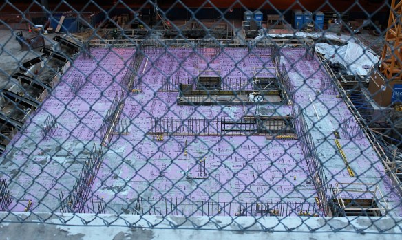 Wanda Vista Tower concrete pour 4