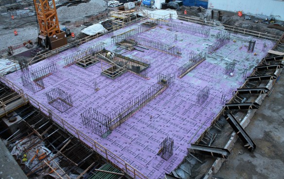 Wanda Vista Tower concrete pour 5