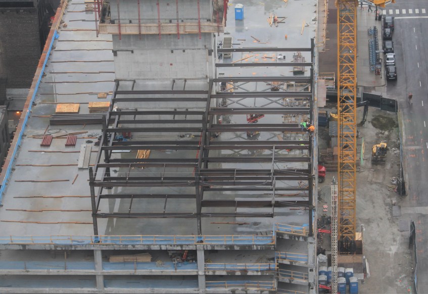 625 West Adams steel