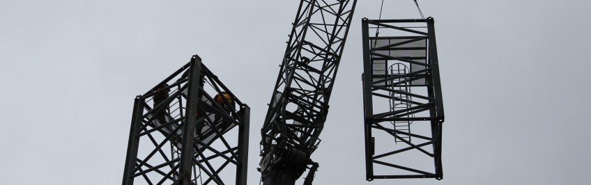 McDonald's East Tower Crane