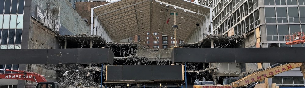 Essex On The Park demolition