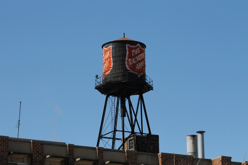 Salvation Army Chicago Water Tank