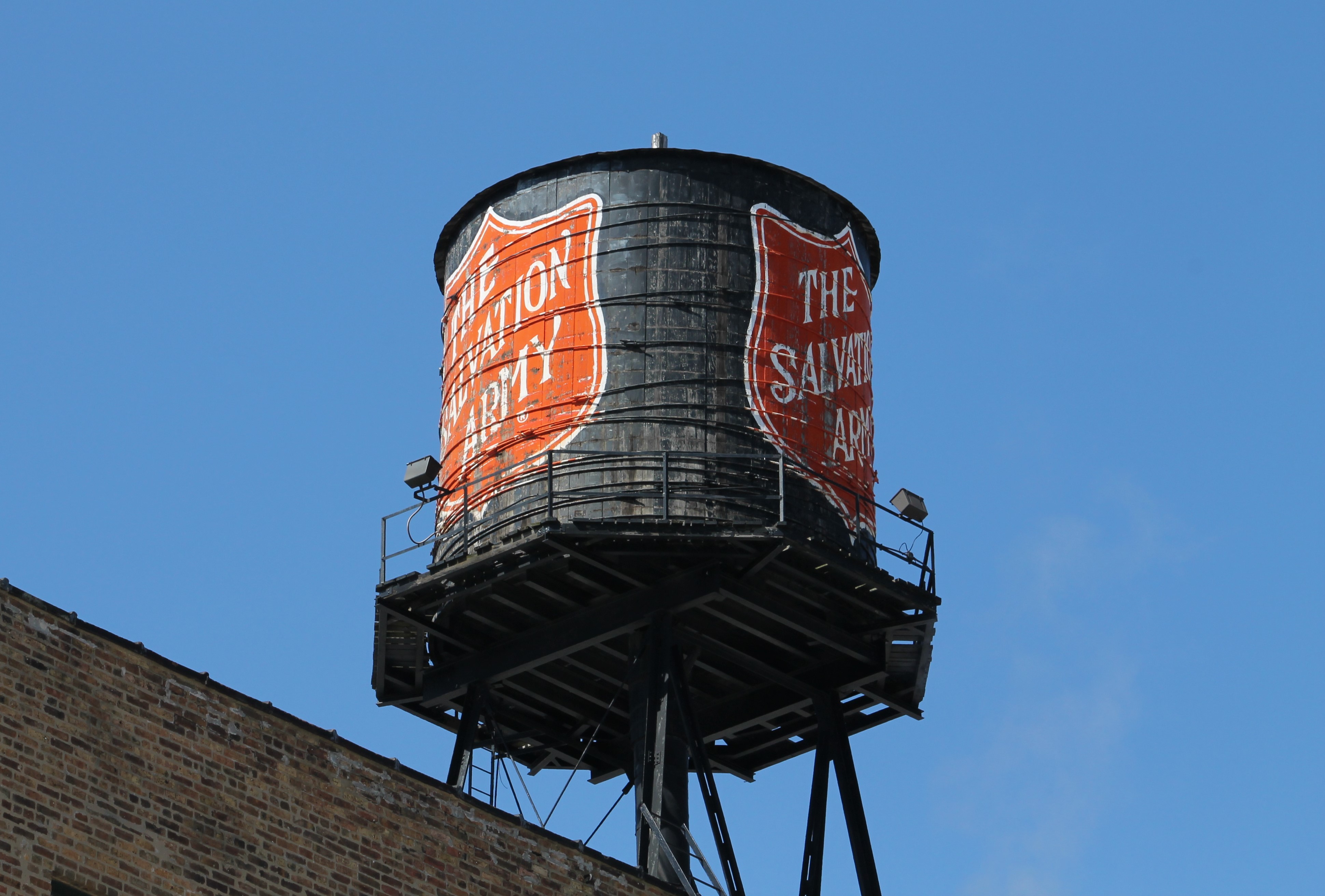 Salvation Army Chicago Water Tank