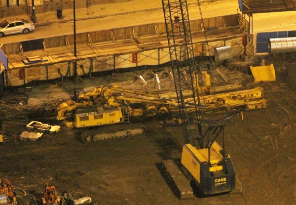 One South Halsted caissons