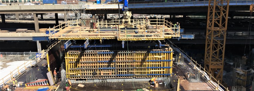 Wanda Vista Tower snowy day