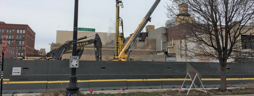 Nobu Hotel Chicago caissons