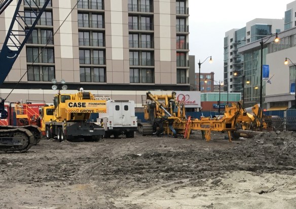 One South Halsted caissons