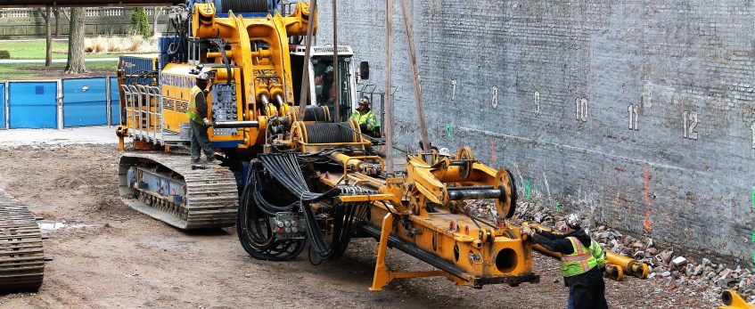 Essex On The Park caissons